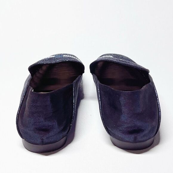 Staccato Big Eyes Wink Loafer / Slides Collections Sparkly Blue Women’s Size 8 - Picture 7 of 13